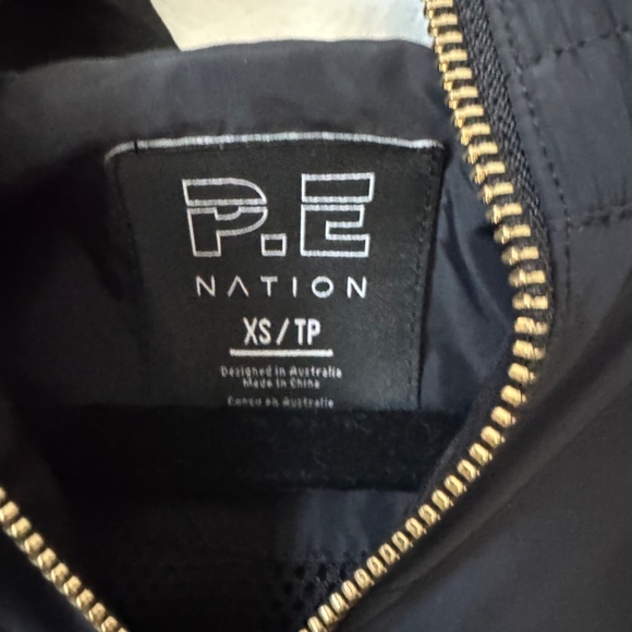 P.E Nation Man Down Hooded Jacket Cream Black XS - Picture 5 of 11